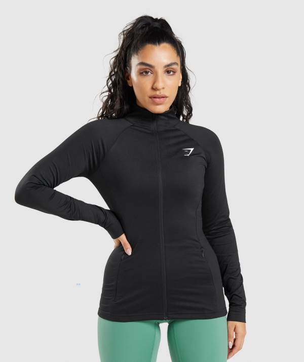 Damske Bundy Gymshark Training Čierne | GZ0856397